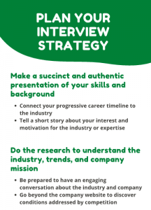 Plan Your Interview Strategy