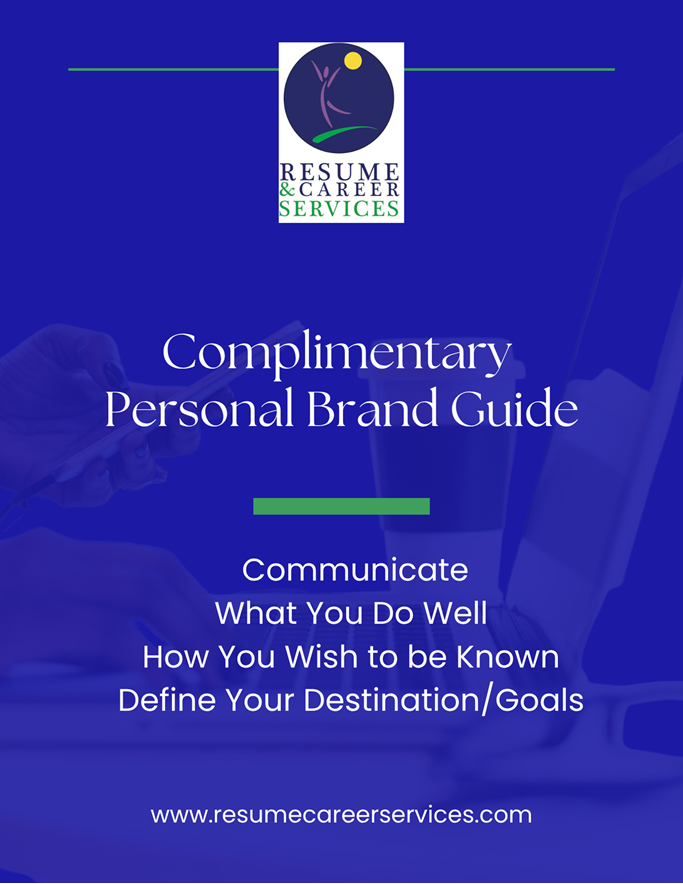 complimentary personal brand guide cover