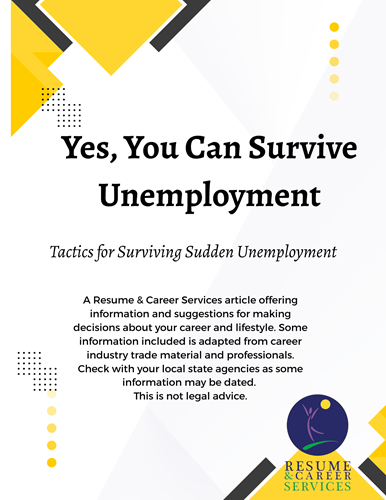 Yes, You Can Survive Unemployment Cover